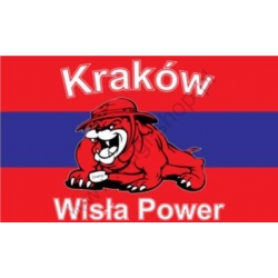 Kraków  Wisła Power !! flaga 90 x 150 cm