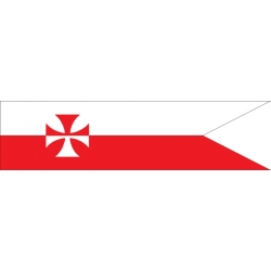Husaria Flaga Chorągiew Husarii 26x100 cm